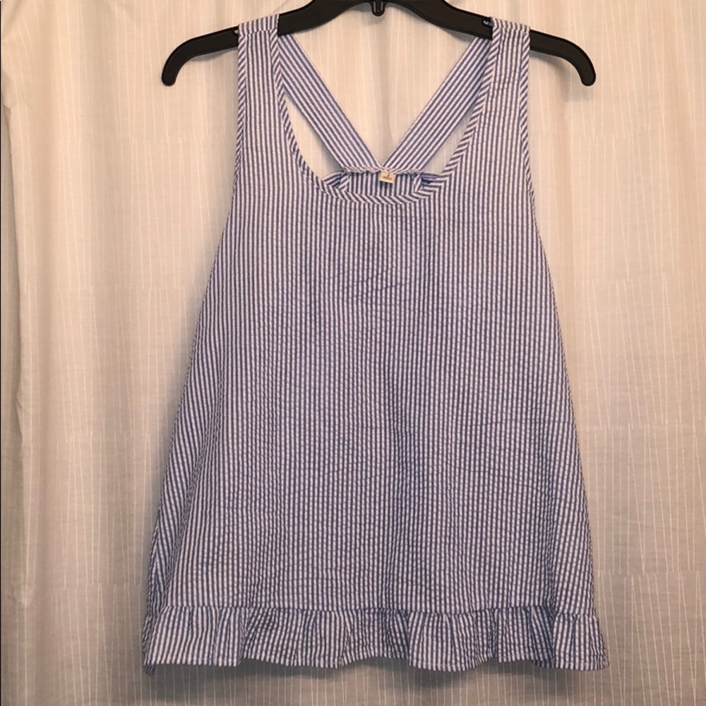 seersucker top